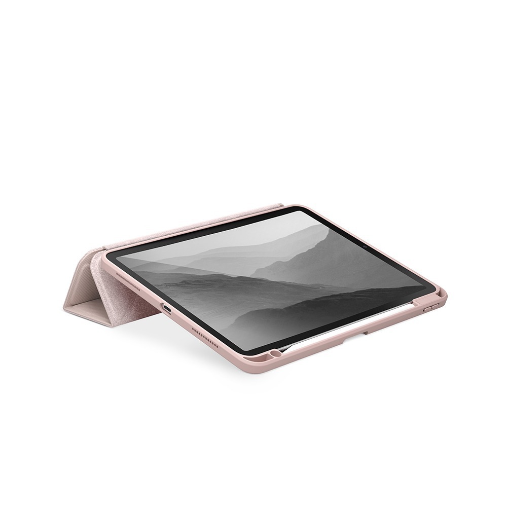 UNIQ iPad Air 11/13吋 2024 M4 Moven 磁吸筆槽透明保護套 多功能平板套/多色-細節圖11