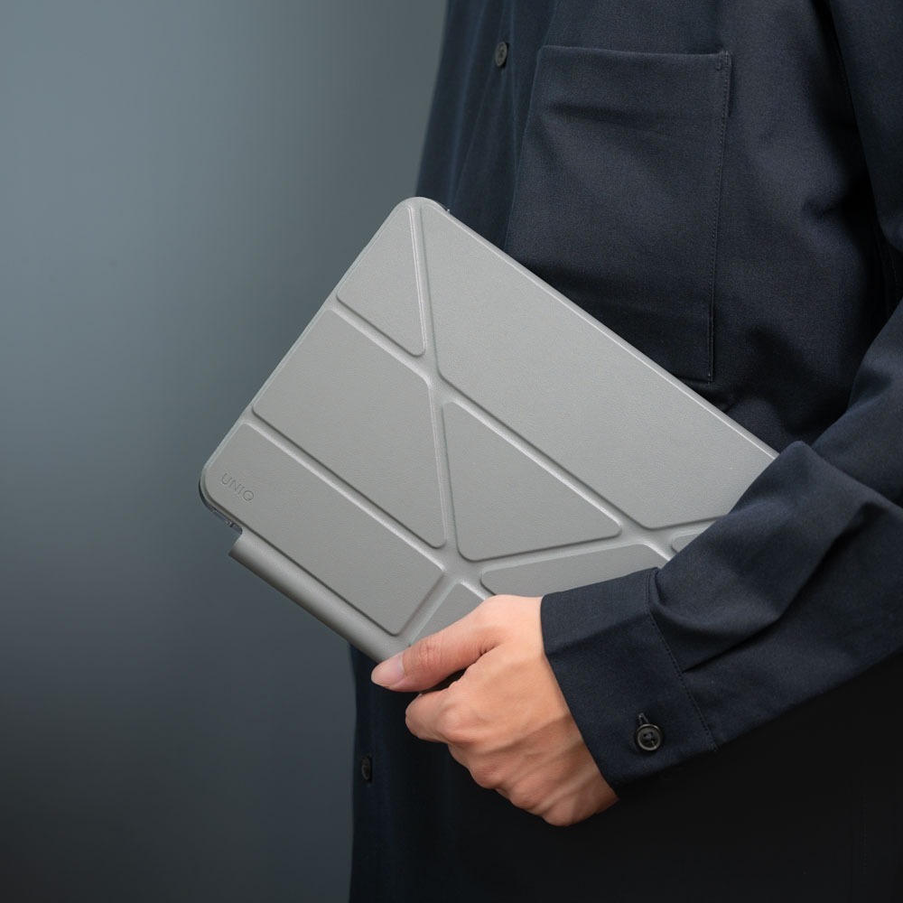 UNIQ iPad Air 11/13吋 磁吸筆槽平板套Camden Click｜多功保護套 2024 M2最新-細節圖5