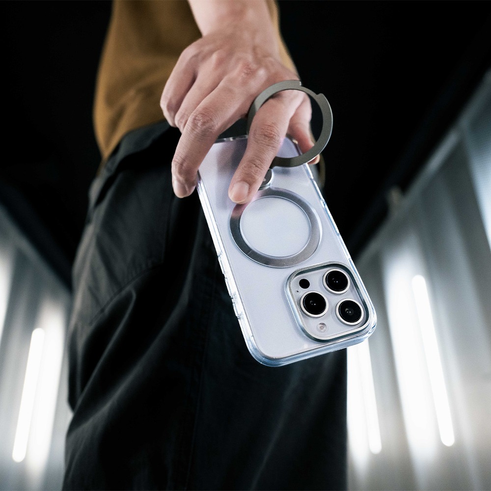 solide 索力得  iPhone 16 系列 天使之環 Angel Ring 防摔磁吸手機殼-細節圖2