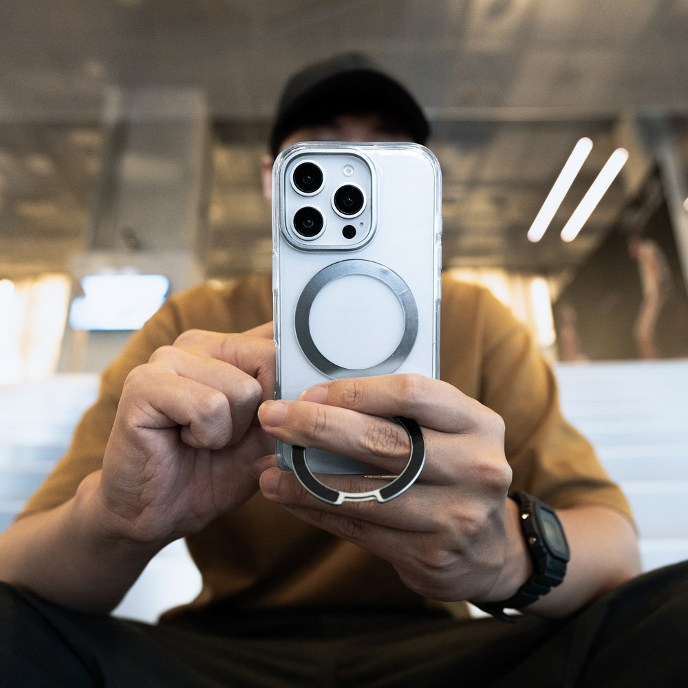 solide 索力得  iPhone 16 系列 天使之環 Angel Ring 防摔磁吸手機殼-細節圖5