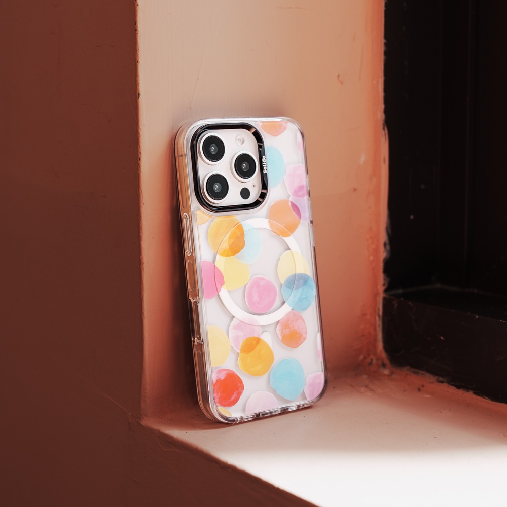 solide 索力得 iPhone 16 系列 天使水晶 & 天使衣裳 防摔磁吸手機殼-規格圖10