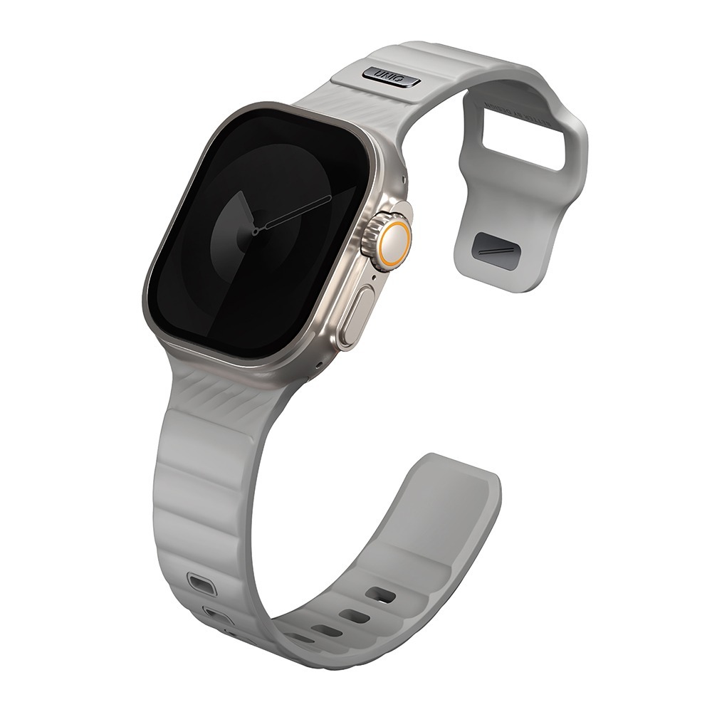 UNIQ Apple Watch Stride 防水FKM氟橡膠不鏽鋼錶帶/多色選-細節圖7
