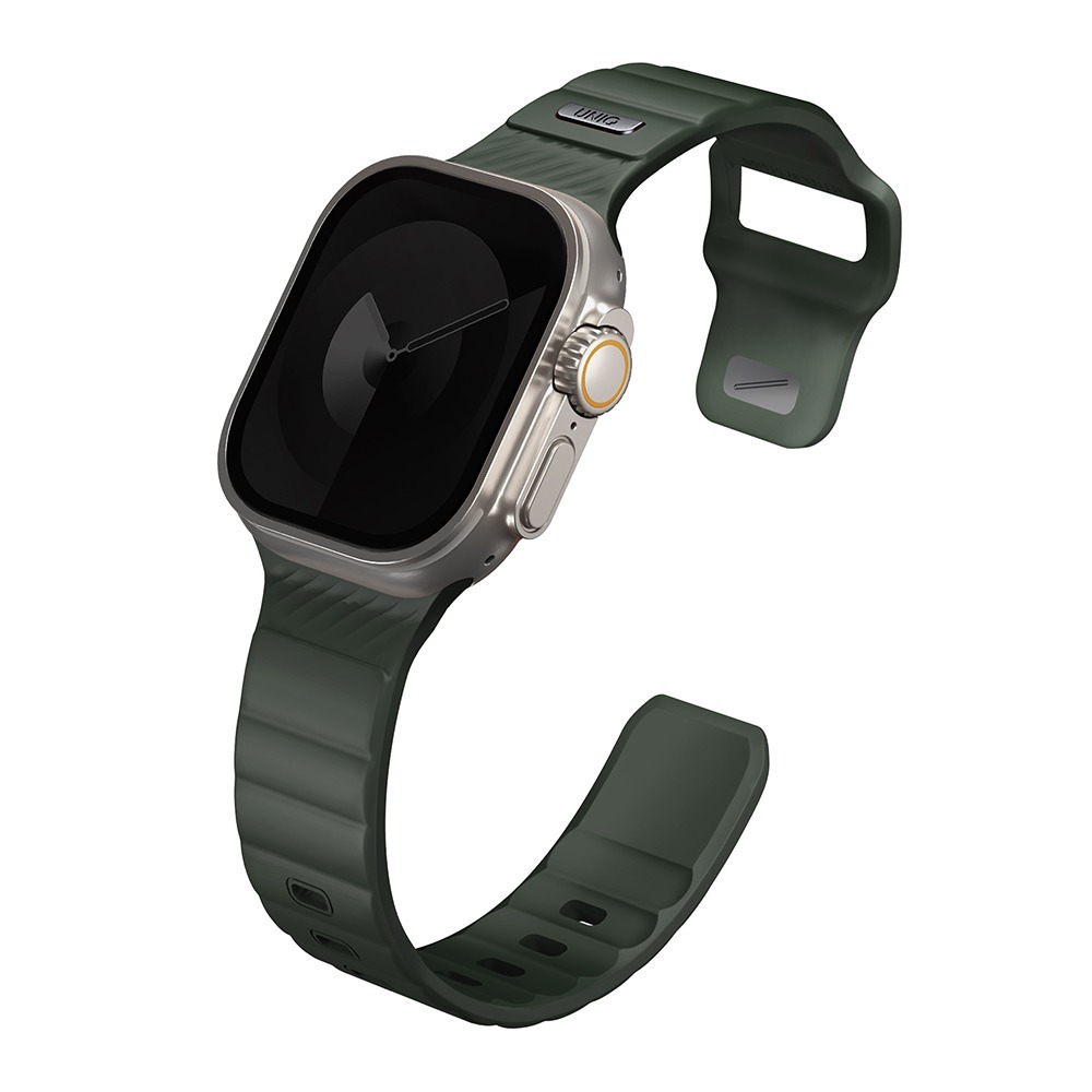 UNIQ Apple Watch Stride 防水FKM氟橡膠不鏽鋼錶帶/多色選-細節圖8