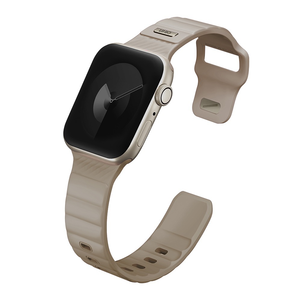 UNIQ Apple Watch Stride 防水FKM氟橡膠不鏽鋼錶帶/多色選-細節圖9