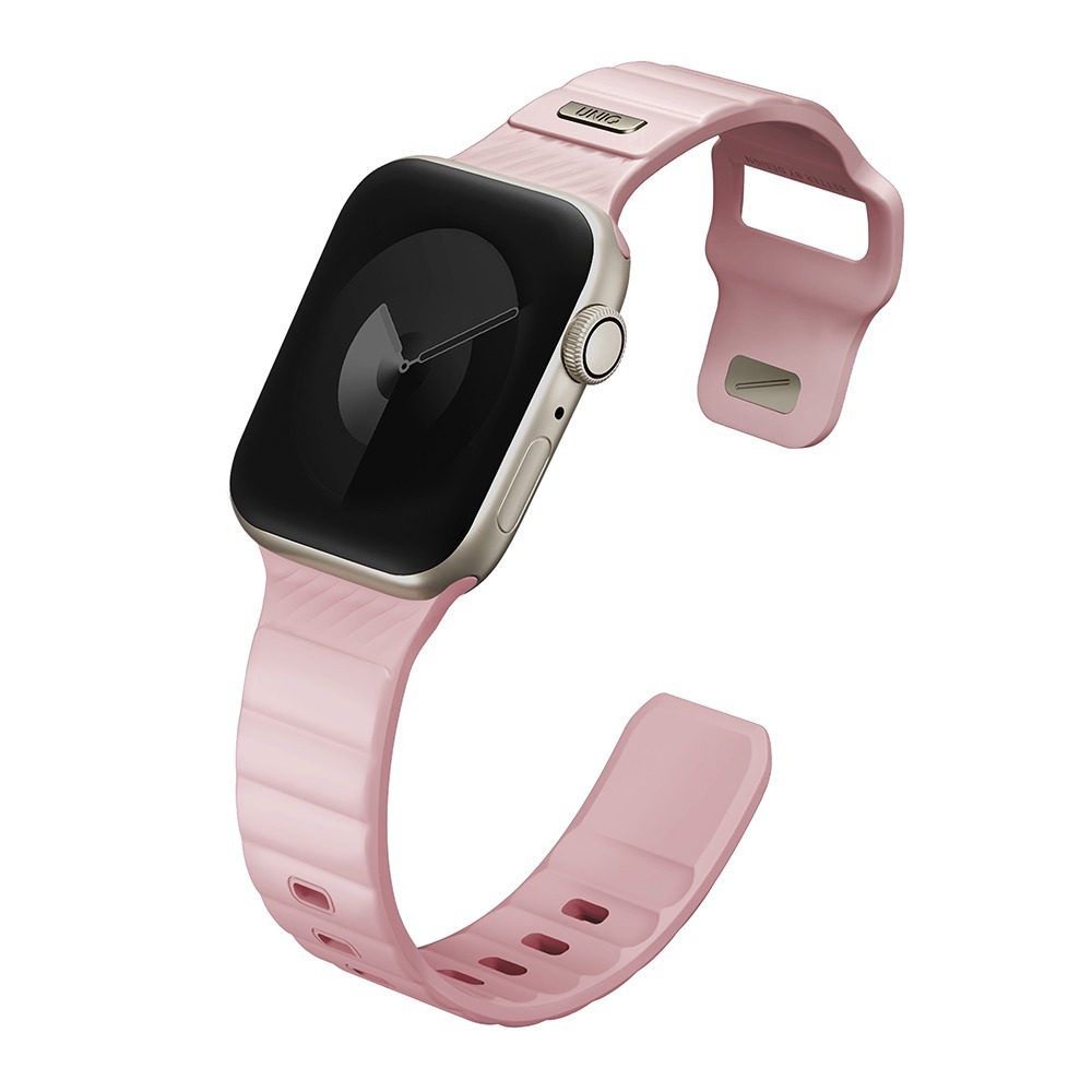 UNIQ Apple Watch Stride 防水FKM氟橡膠不鏽鋼錶帶/多色選-細節圖10