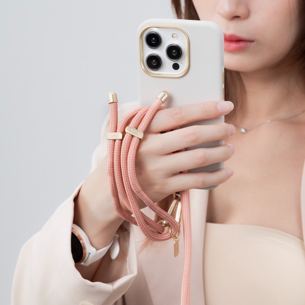 UNIQ Laurel 手機通用雙扣掛繩（附墊片）| 手機掛繩 手機背繩 手腕掛繩 手機背帶/4色-細節圖5