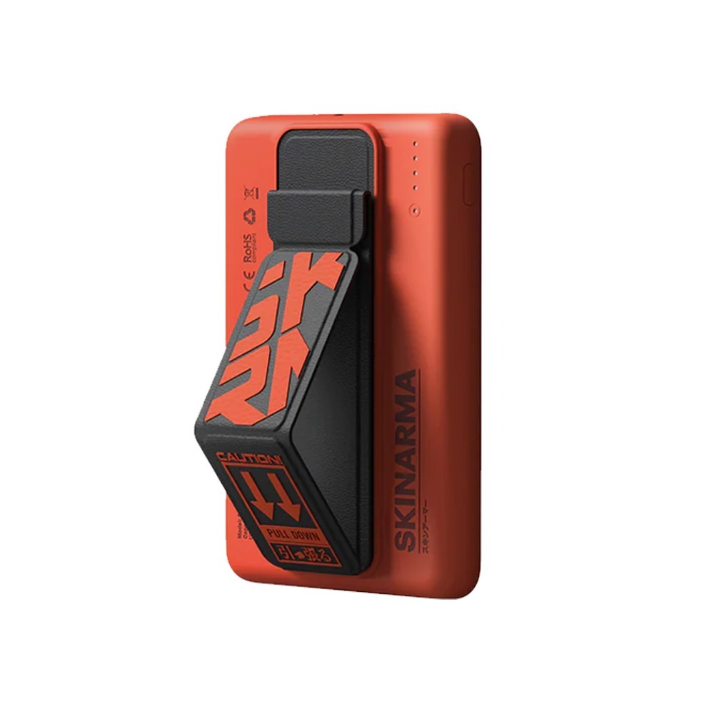 SKINARMA 5000mAh 20W  Spunk支架款行動電源支援磁吸 磁吸行動電源 Andriod-規格圖3
