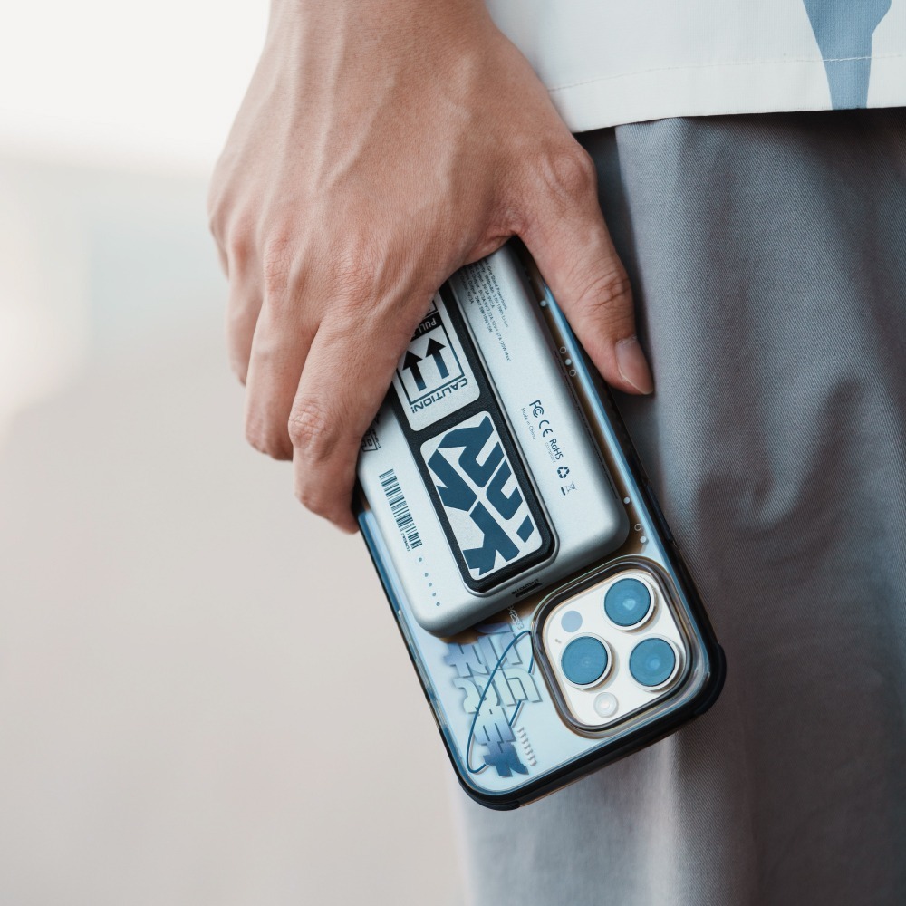 SKINARMA 5000mAh 20W Kira Kobai支架款磁吸行動電源 支援磁吸 MagSafe 安卓-細節圖3