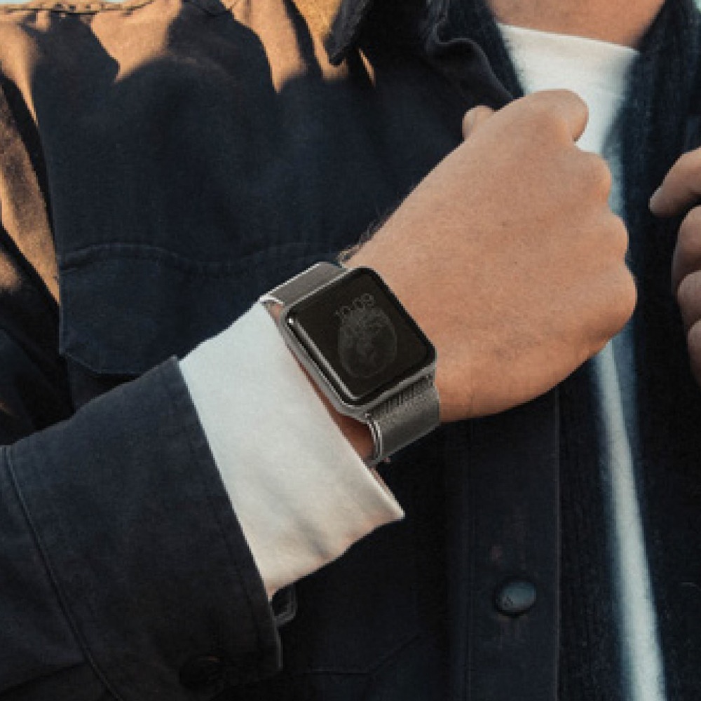 UNIQ Apple Watch 38/40/41/42/44/45/46mm Dante不鏽鋼米蘭磁扣錶帶/多色選擇-細節圖4