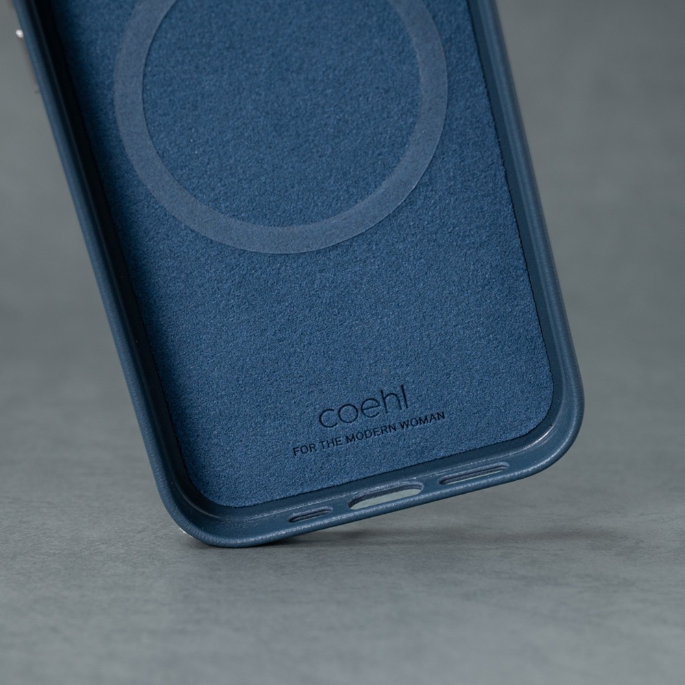 UNIQ iPhone 15 Pro / Pro Max Creme 質感可磁吸棉繩掛繩兩用手機殼/多色-細節圖11