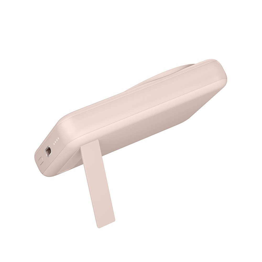 (2入組黑+粉) ENERGEA 10000mAh MagPac Mini磁吸無線快充帶支架行動電源 MagSafe-細節圖8