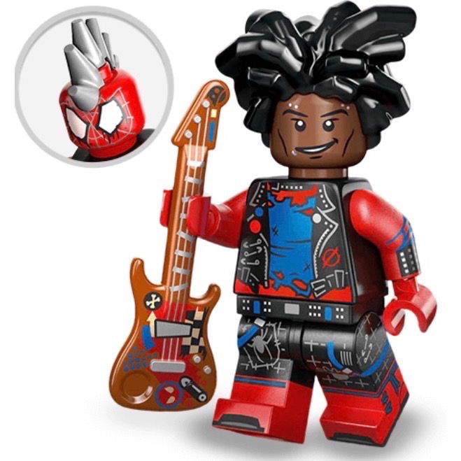 Qface//LEGO 71050 蜘蛛人人偶包 龐克蜘蛛人 全新未拆-細節圖2