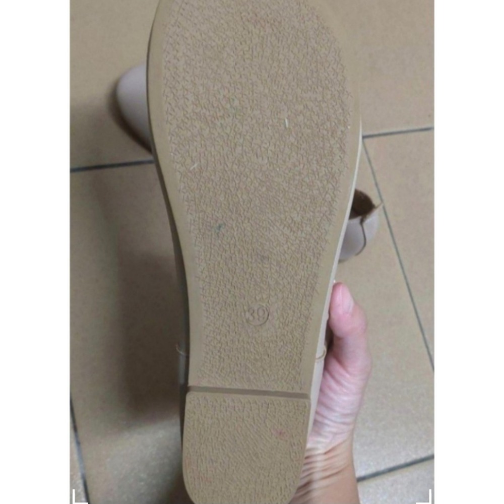 全新 小香風鞋.溫柔珍珠平底鞋.學生懶人豆豆鞋-細節圖3