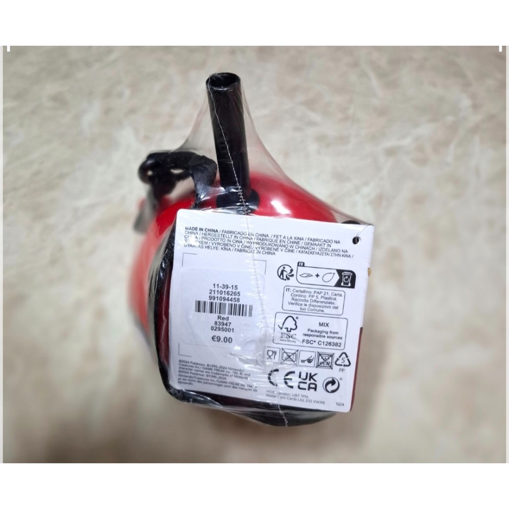 全新 寶可夢精靈球造型水壺.吸管水杯-細節圖3