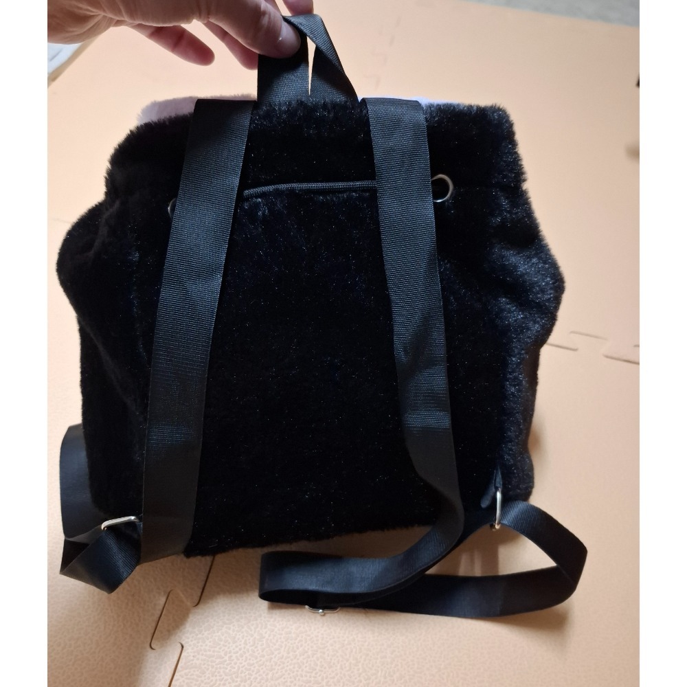 全新 kitty&酷洛米卡通絨毛後背包.雙肩包.書包-細節圖5