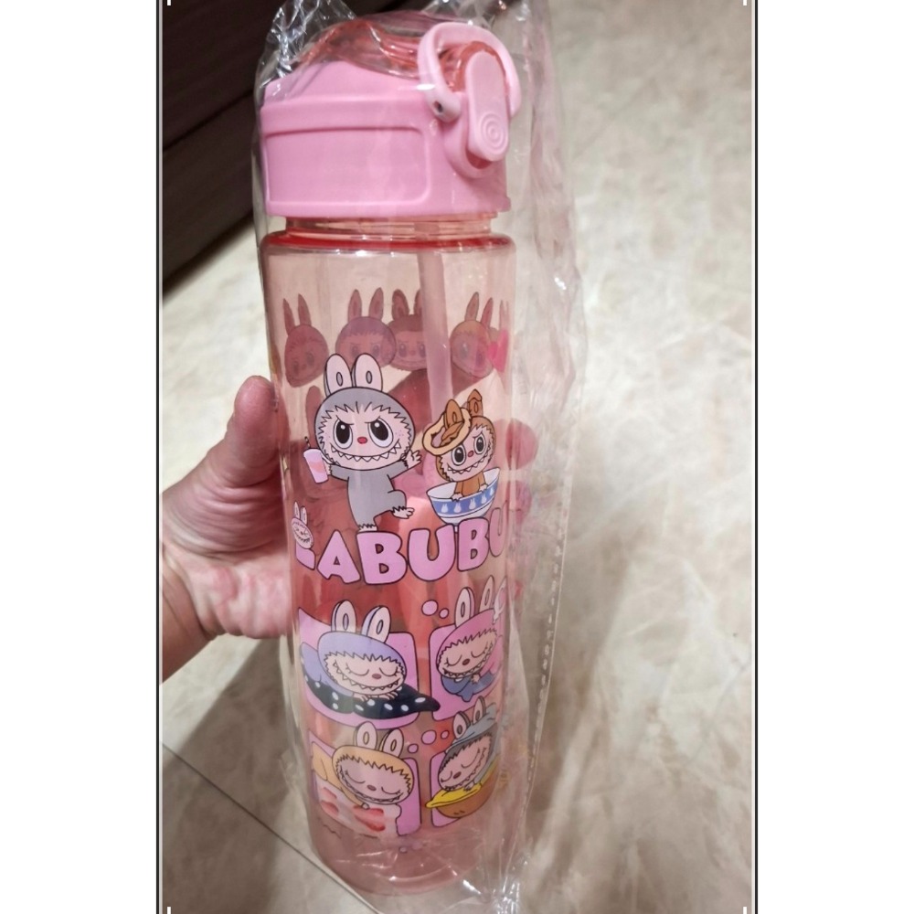 全新 Labubu 水壺.直飲水壺-細節圖2