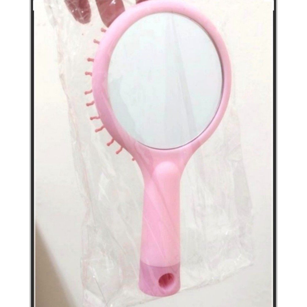 全新 韓國可愛迷你氣墊梳(鏡)-細節圖2