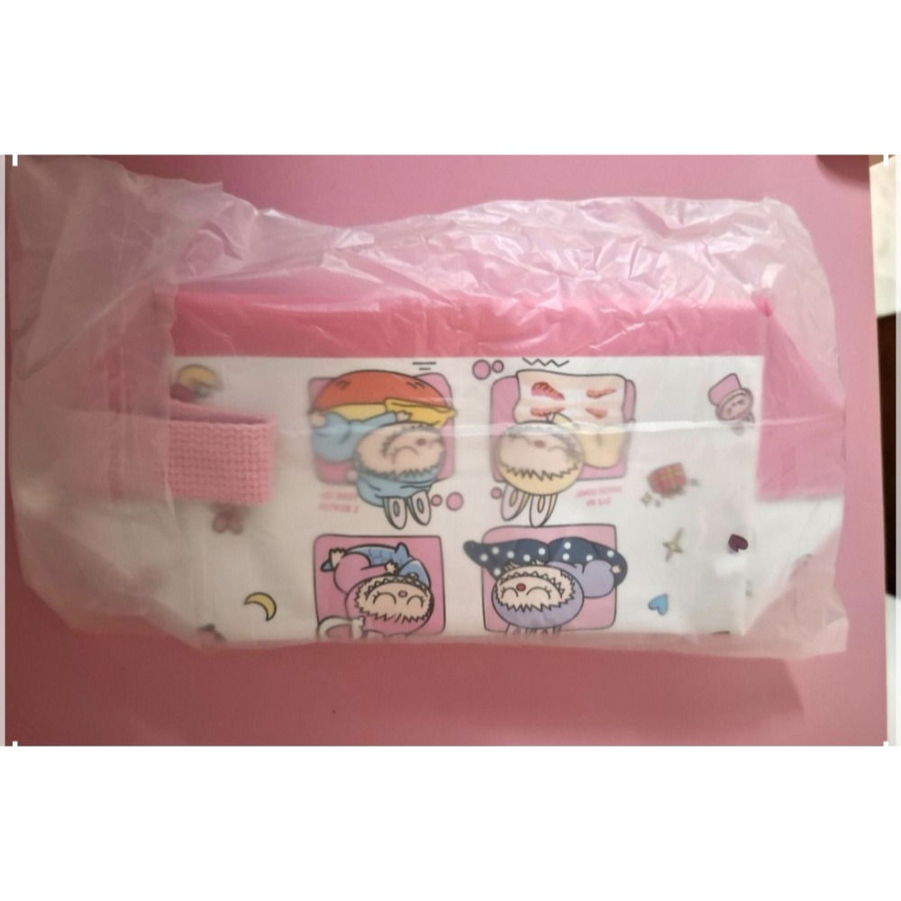 全新 LABUBU 拉布布  化妝包.鉛筆袋.收納袋-細節圖2