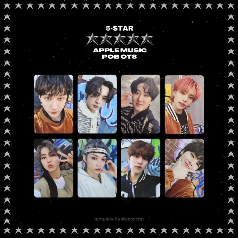 ［綁物賣場］Stray Kids 5-STAR 通路特典 官方小卡-細節圖10