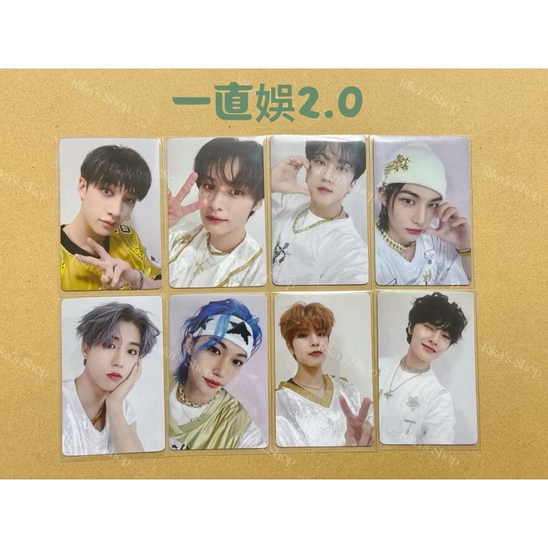 Stray Kids 5-STAR 中國通路 一直娛 KMS 星河SR 官方小卡-細節圖2