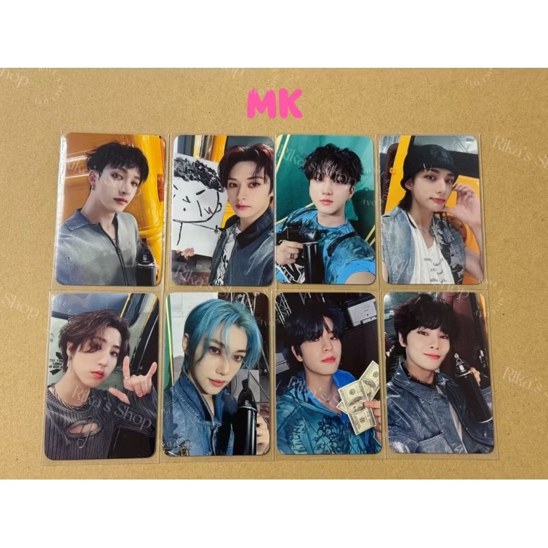 Stray Kids 樂-STAR 通路特典 官方小卡 JYP/BDM/MP/MK/樂天-細節圖4