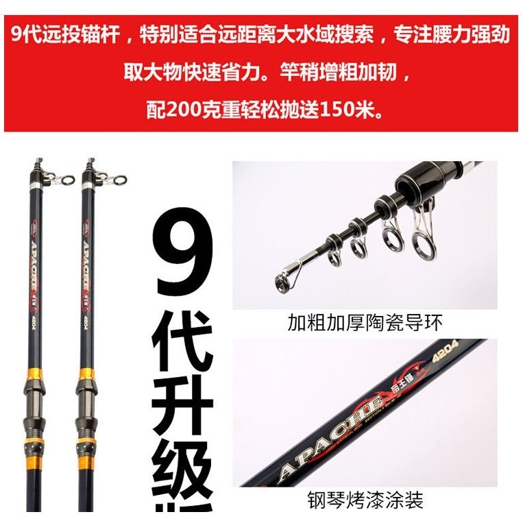 【寶島玩很大】遠投竿 龍王系 100號-細節圖2