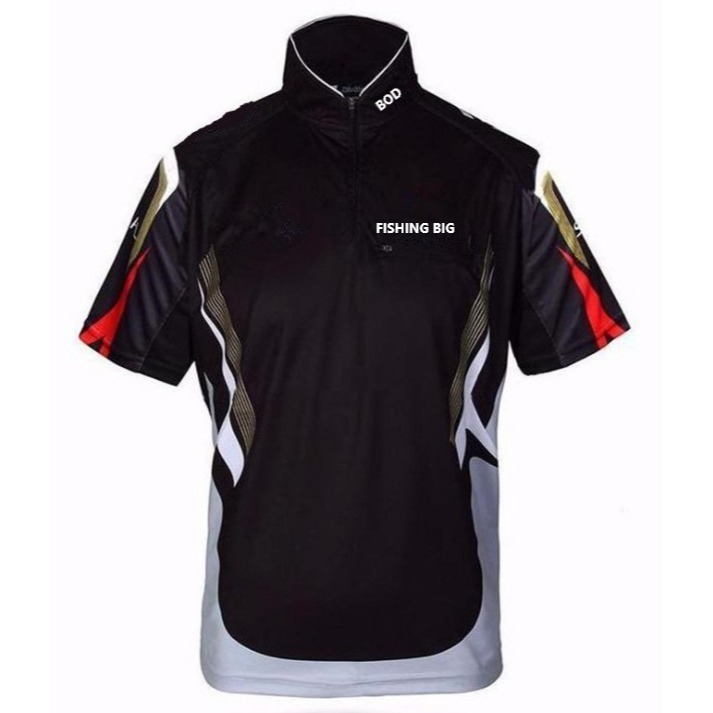 【寶島玩很大】BOD 天空系 速干款 短袖 立領 排汗衫 防曬服 釣魚 登山 自行車-細節圖3