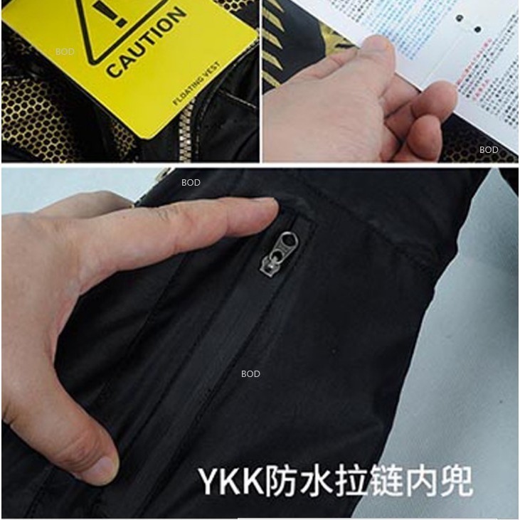 【寶島玩很大】釣魚背心 海豹系 磯釣 大浮力-細節圖2