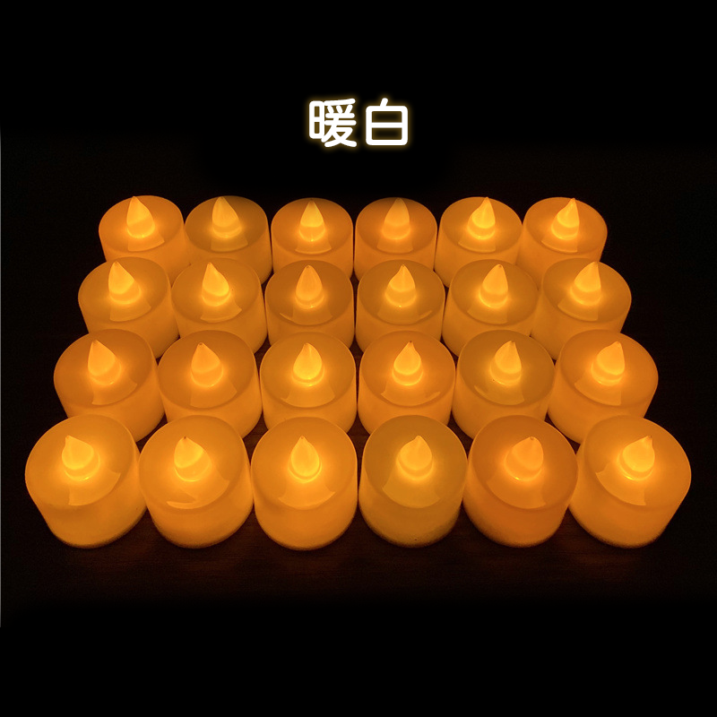 LED蠟燭燈 電子蠟燭燈 求婚 安全無煙蠟燭 聖誕裝飾 仿真蠟燭 婚慶佈置 燭光晚餐 生日求婚 氣氛營造A0017-規格圖9