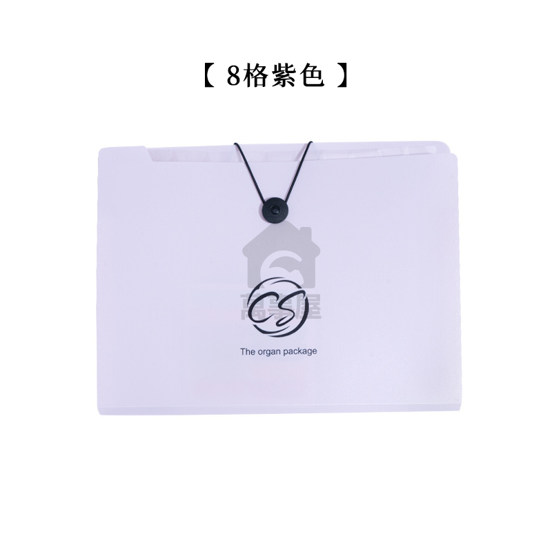 A4風琴包 手提式風琴包 豎款風琴包資料夾 考試卷文件 資料分類 夾手提風琴包 豎款風琴袋 A4試卷 收納盒A0027-規格圖9