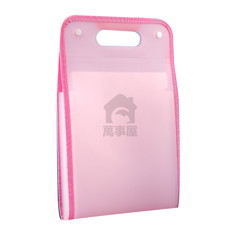 A4風琴包 手提式風琴包 豎款風琴包資料夾 考試卷文件 資料分類 夾手提風琴包 豎款風琴袋 A4試卷 收納盒A0027-規格圖9