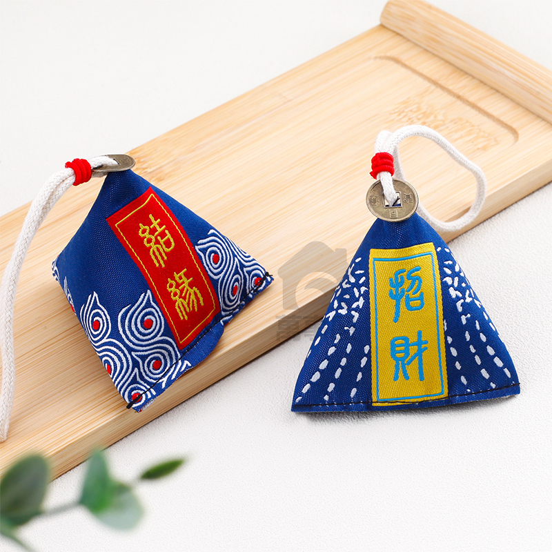 香包端午 端午節粽子香包 鑰匙圈 香囊 粽子 吊飾 鑰匙圈配件 香包吊飾 吊飾配件 DIY吊飾 祈福 平安 A0494-細節圖8