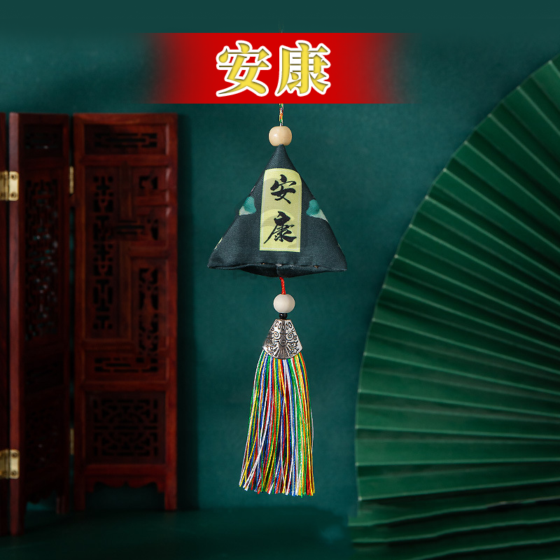 香包端午 端午節粽子香包 鑰匙圈 香囊 粽子 吊飾 鑰匙圈配件 香包吊飾 吊飾配件 DIY吊飾 祈福 平安 A0494-規格圖8
