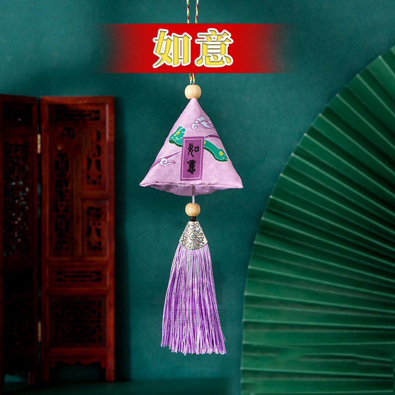香包端午 端午節粽子香包 鑰匙圈 香囊 粽子 吊飾 鑰匙圈配件 香包吊飾 吊飾配件 DIY吊飾 祈福 平安 A0494-規格圖8