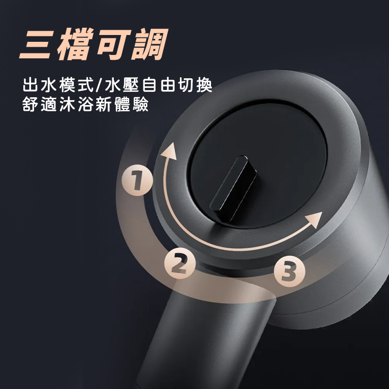 增壓蓮蓬頭 浴室蓮蓬頭 增壓花灑 手持增壓多功能花灑 5擋增壓噴頭 細膩水柱蓮蓬頭 淋浴蓮蓬頭四合一蓮蓬頭 A0490-細節圖4