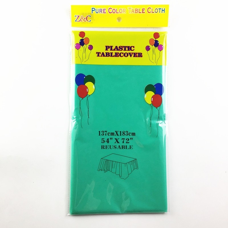 一次性彩色桌巾 彩色桌布 桌布 拋棄式桌巾 大尺寸桌巾 免洗桌巾 透明PE桌巾 防水防污桌布 長桌圓桌可用 A0495-規格圖8