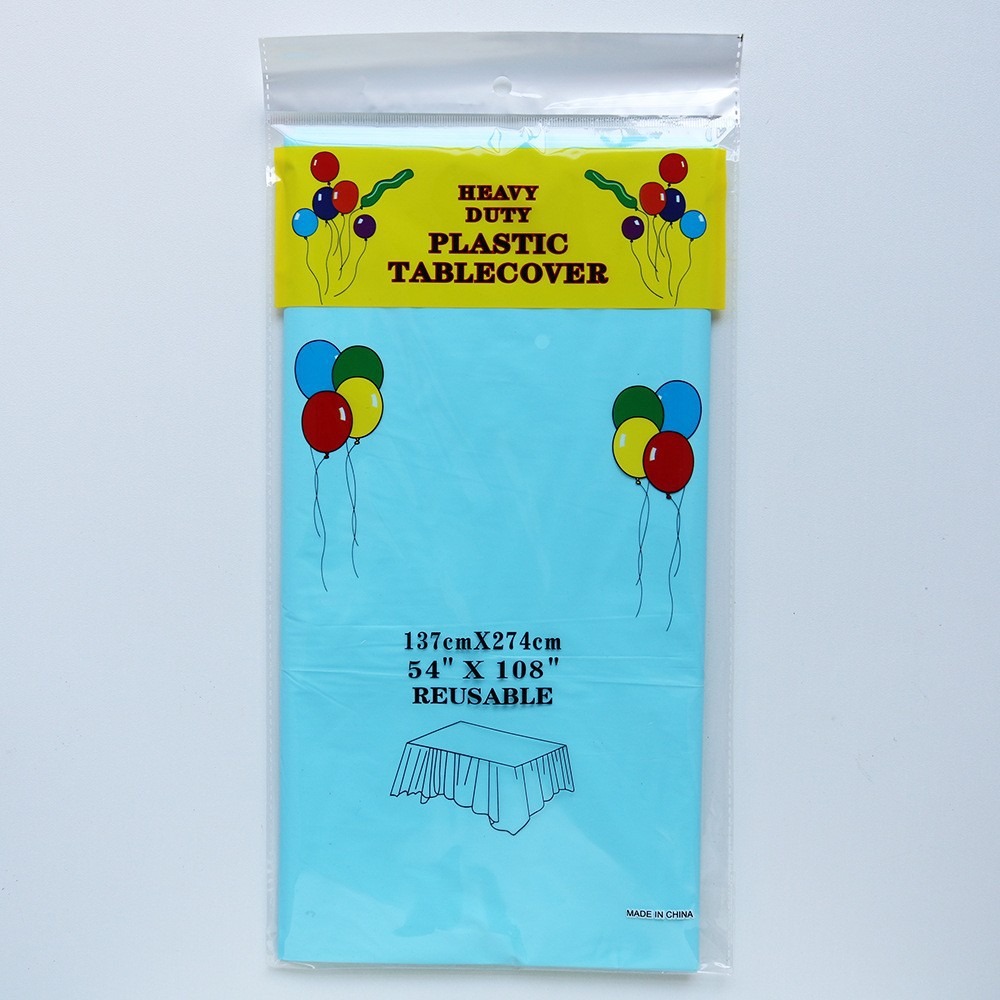 一次性彩色桌巾 彩色桌布 桌布 拋棄式桌巾 大尺寸桌巾 免洗桌巾 透明PE桌巾 防水防污桌布 長桌圓桌可用 A0495-規格圖8