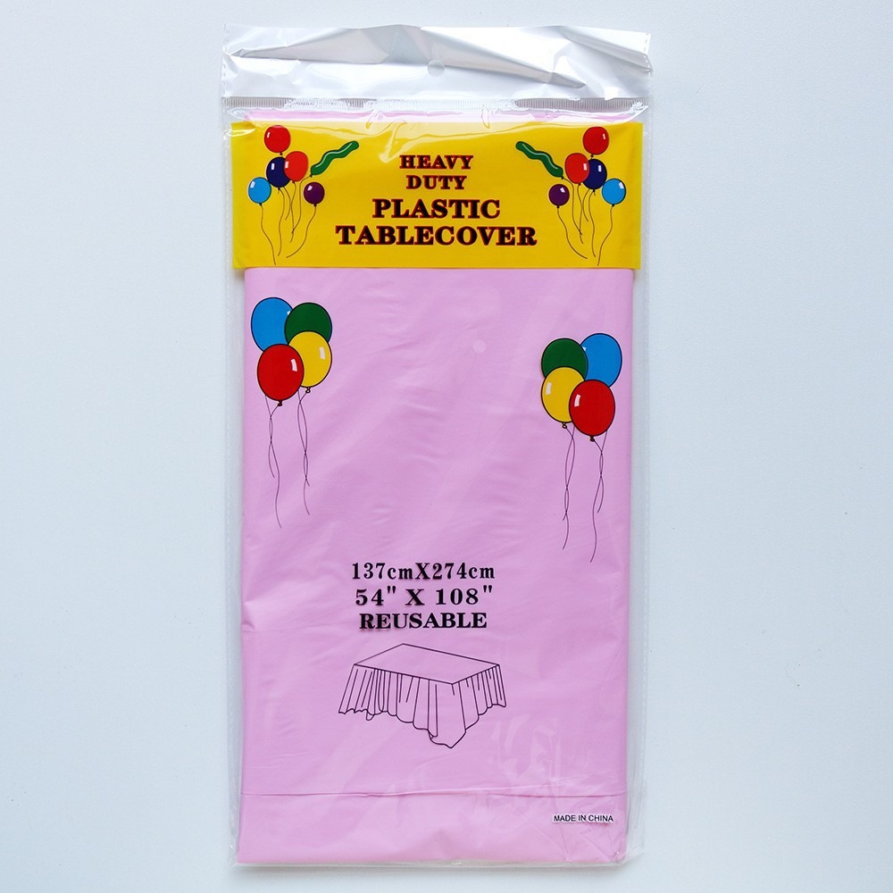 一次性彩色桌巾 彩色桌布 桌布 拋棄式桌巾 大尺寸桌巾 免洗桌巾 透明PE桌巾 防水防污桌布 長桌圓桌可用 A0495-規格圖8