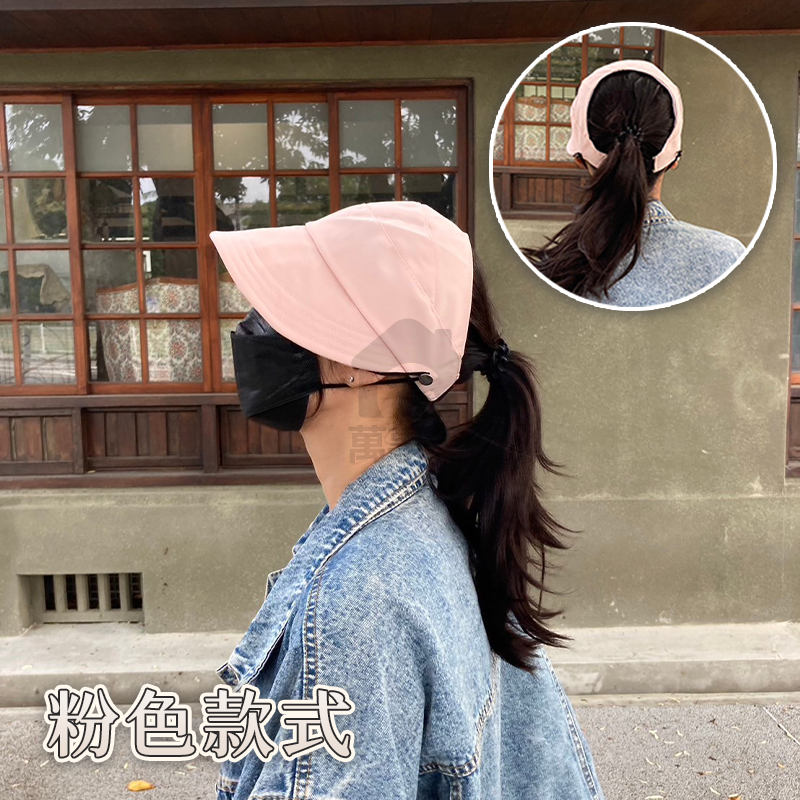 漁夫帽 遮陽帽 鴨舌帽 帽子 棒球帽 防曬帽 漁夫帽女 遮陽帽女 魚夫帽 抽繩漁夫帽 透氣  防曬抗暑 A0531-細節圖6