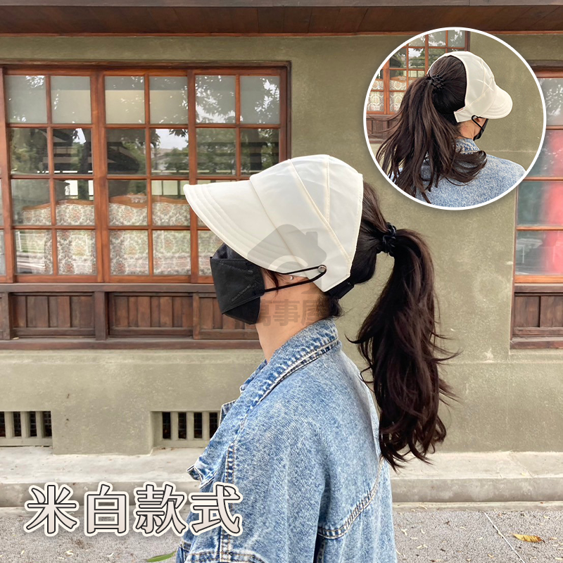 漁夫帽 遮陽帽 鴨舌帽 帽子 棒球帽 防曬帽 漁夫帽女 遮陽帽女 魚夫帽 抽繩漁夫帽 透氣  防曬抗暑 A0531-細節圖7