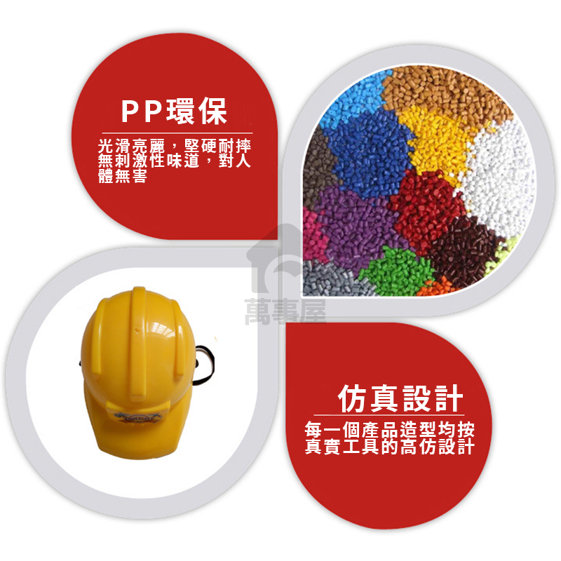 仿真玩具工程帽 兒童玩具 仿真 過家家工程帽 兒童工程帽 派對 表演 造型帽 工地帽 工人帽 安全帽 玩具 A0532-細節圖6