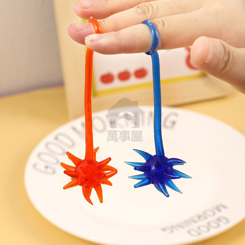 流星錘 黏黏手 黏性玩具 黏性手掌 黏黏球 懷舊玩具 舒壓球 粘粘球 黏黏錘子黏黏手掌A0557-細節圖5
