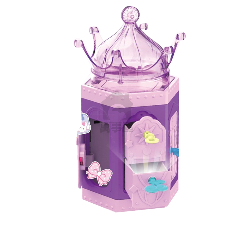 家家酒 交換禮物 生日 toy 魔法城堡盲盒 飾品盲盒 玩具收納盒 兒童玩具 驚喜盒 玩具城堡 家家酒玩具 A0561-規格圖7