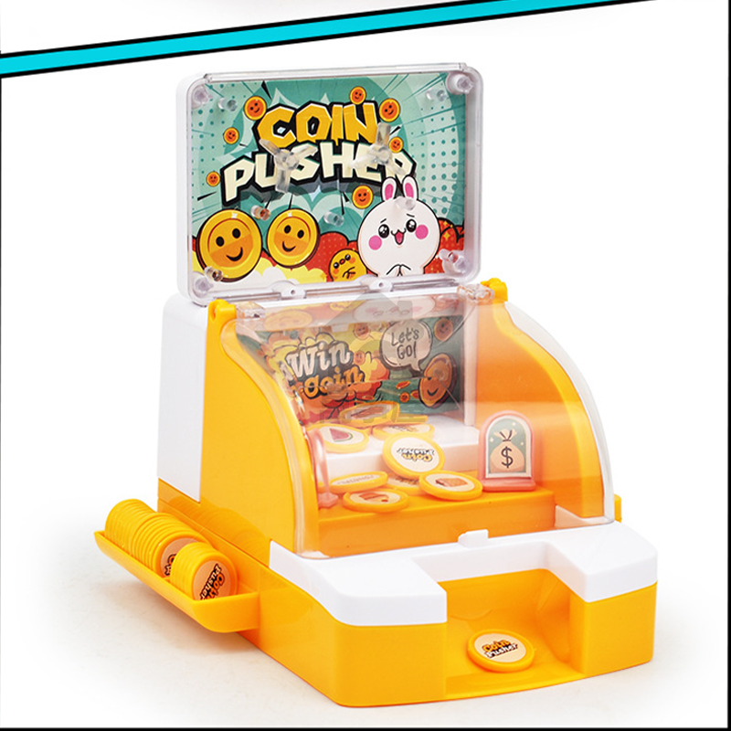 兒童迷你推幣機 推幣機 推錢幣機 推錢機 兒童玩具 聲光推幣機 互動玩具 投幣玩具 玩具投幣機 兒童玩具 A0567-細節圖7