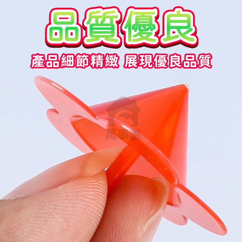 手指陀螺 透明陀螺 塑料小陀螺 玩具 繽紛小地轉 手轉陀螺 兒童懷舊玩具 古早味玩具 禮物 獎品 彩色地轉 A0576-細節圖5