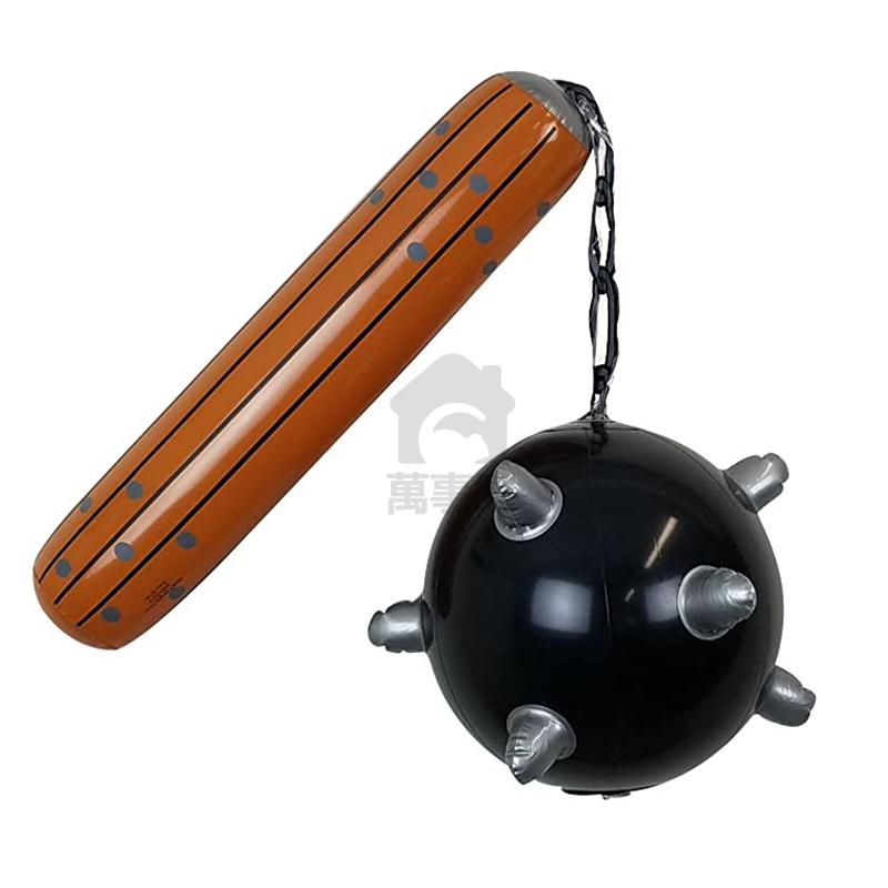 充氣槌 充氣鐵鎚 西瓜沙灘球 充氣槌子 充氣流星錘 玩具鎚 老虎充氣槌 流星玩具鎚 榔頭玩具 搞笑槌子 A0637-規格圖8