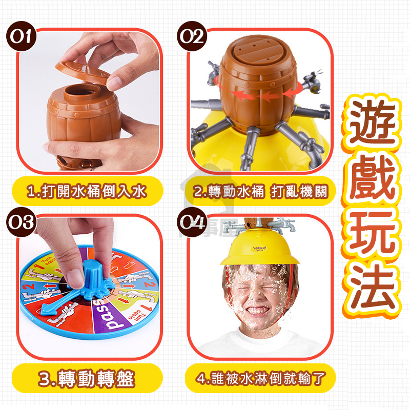 整人漏水挑戰帽 漏水整人帽 整人玩具 濕水挑戰帽 玩水玩具 派對遊戲 懲罰遊戲 戶外玩水 聚會娛樂 搞笑惡整 A0686-細節圖5