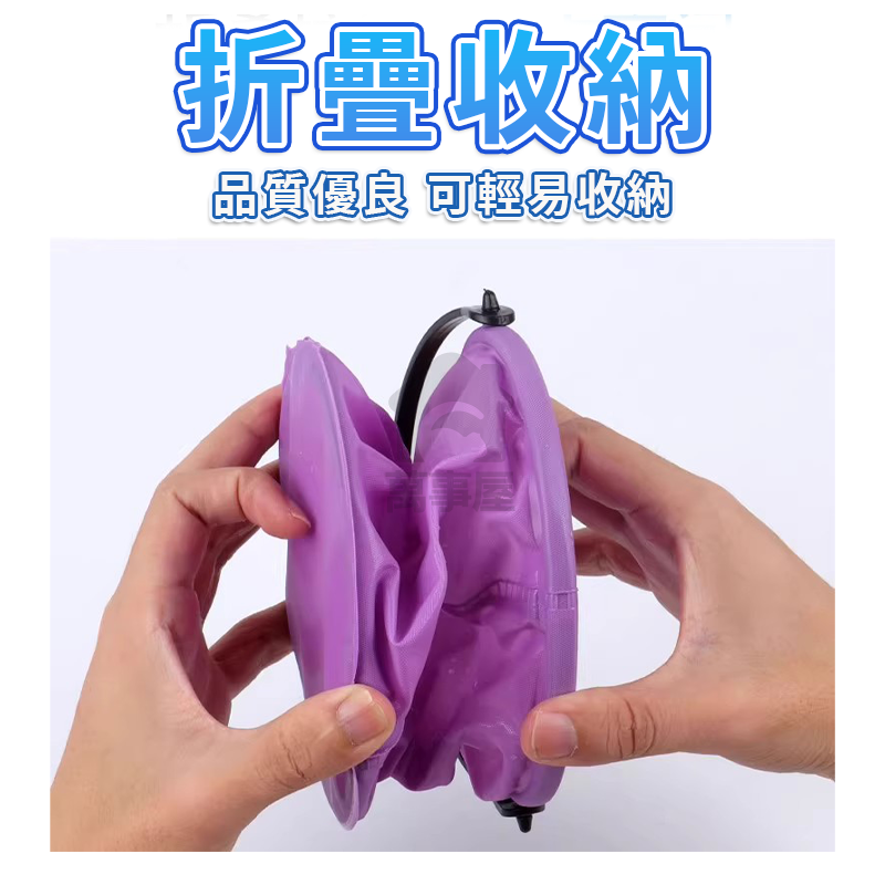 洗筆筒 畫筆清洗 摺疊小水桶 便攜釣魚桶 洗車水桶 洗筆袋 水彩桶 洗筆桶 置物籃 收納籃 美術用品 A0705-細節圖3