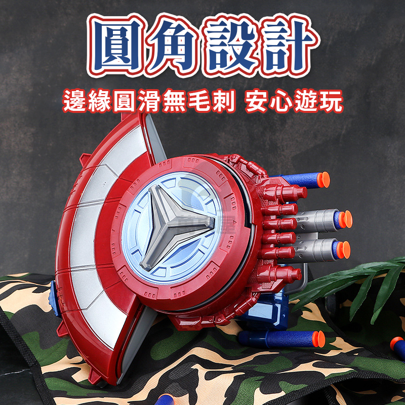 盾牌軟彈槍 軟彈玩具槍 盾牌槍 角色扮演 手動發射器 玩具槍 兒童玩具 男孩玩具 兒童禮物 軟彈發射器 A0716-細節圖9
