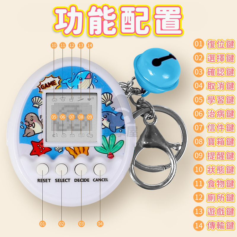 電子寵物機 電子雞 寵物機 小玩具 電子寵物 寵物雞 電子機 電子寵物機 電子寵物雞 養小雞 寵物遊戲機 A0732-細節圖6
